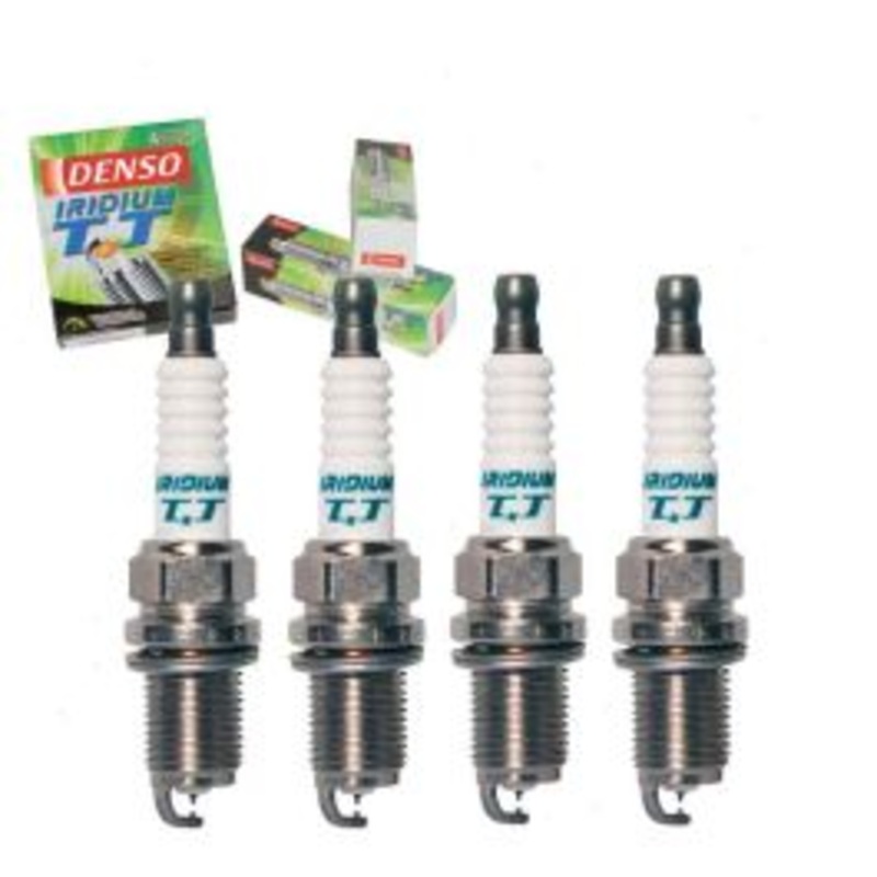 4 pc DENSO Iridium TT Spark Plugs for 2007-2008 Chevrolet Aveo5 1.6L L4