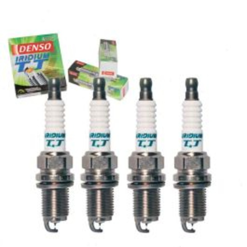 4 pc DENSO Iridium TT Spark Plugs for 2012-2015 Chevrolet Volt 1.4L L4