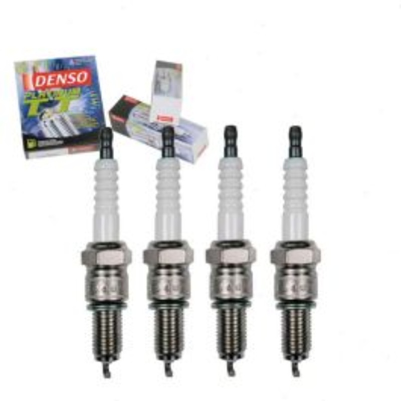 4 pc DENSO Platinum TT Spark Plugs for 1973-1976 Nissan 610 1.8L 2.0L L4