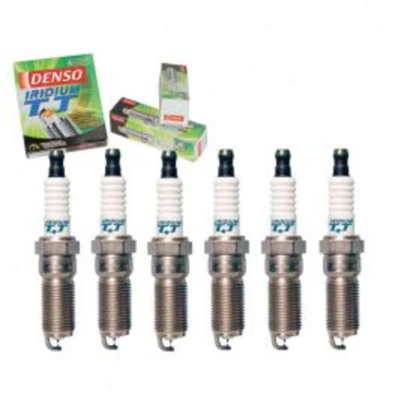 6 pc DENSO Iridium TT Spark Plugs for 2009-2016 Lincoln MKS 3.5L 3.7L V6