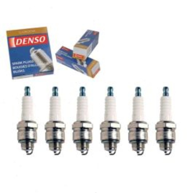 6 pc DENSO Standard U-Groove Spark Plugs for 1963-1964 International M Series Van 3.6L L6