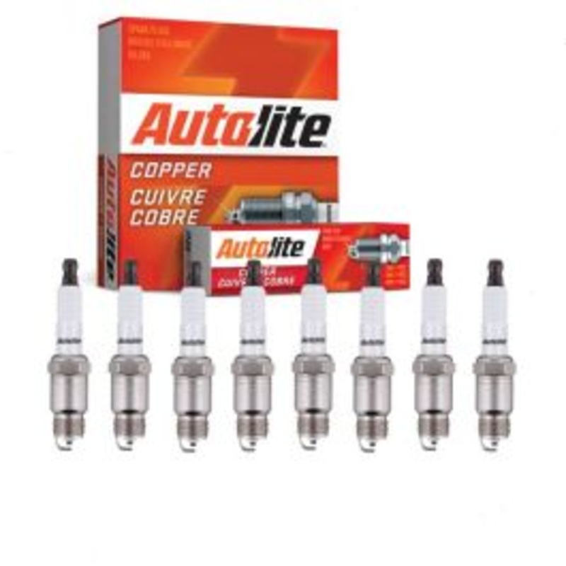 8 pc Autolite Copper Core Spark Plugs for 1974-1976 Mercury Montego 5.8L 6.6L 7.5L V8