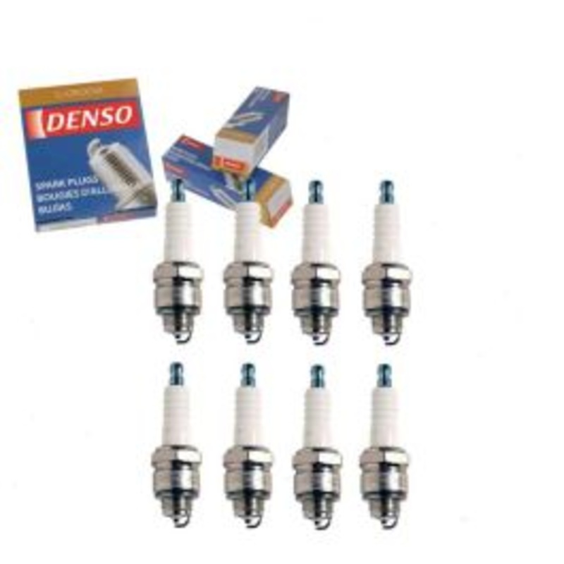8 pc DENSO Standard U-Groove Spark Plugs for 1958-1969 Chevrolet Biscayne 4.6L 5.4L 5.7L V8