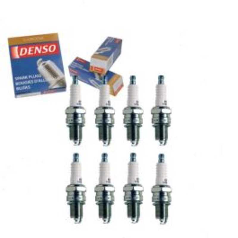 8 pc DENSO Standard U-Groove Spark Plugs for 1981-1992 Dodge B350 5.2L 5.9L V8