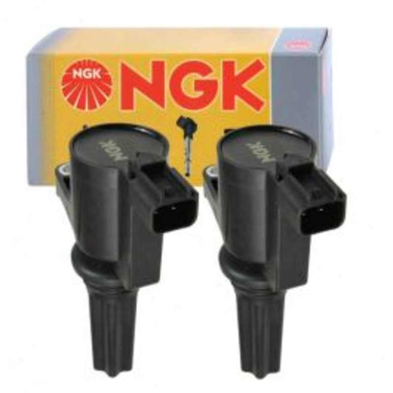 2 pc NGK 48678 U5031 Ignition Coils