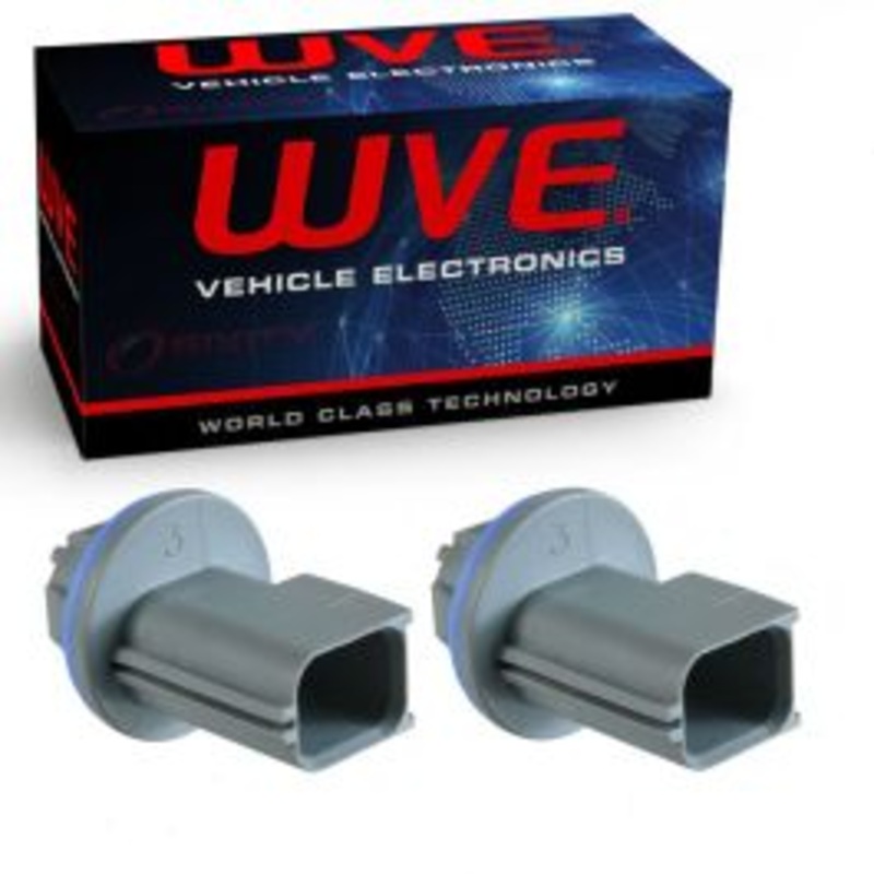2 pc Wells WVE Front Turn Signal Light Sockets for 2007-2012 Lincoln MKX