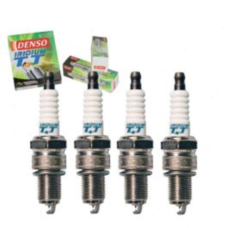 4 pc DENSO Iridium TT Spark Plugs for 1983 Plymouth Scamp 2.2L L4