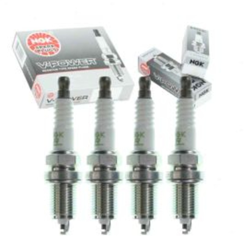 4 pc NGK V-Power 5585 ZFR6J-11 Spark Plugs