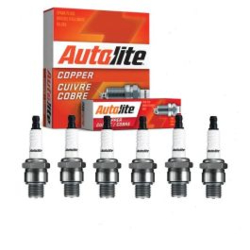 6 pc Autolite Copper Core 2852 Spark Plugs