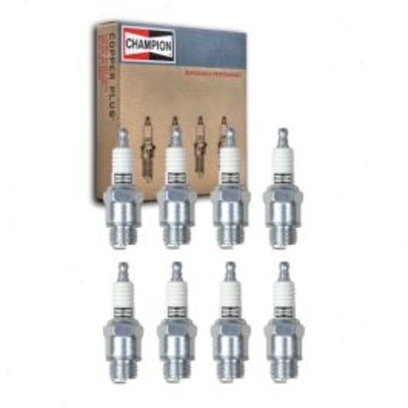8 pc Champion Industrial Spark Plugs for 1929 LaSalle Series 328