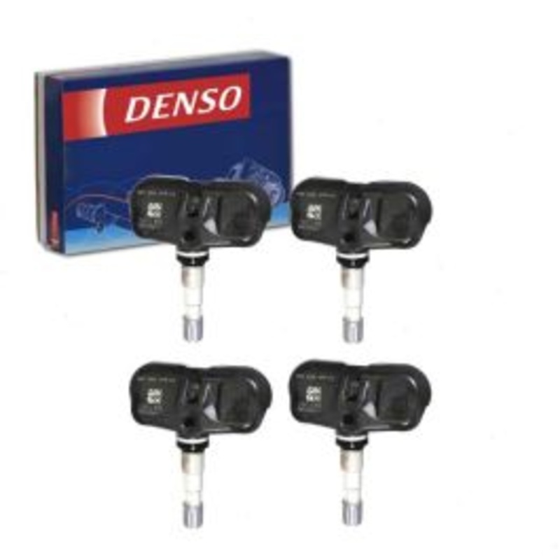4 pc DENSO Tire Pressure Monitoring System Sensors for 2014-2015 Nissan Rogue Select