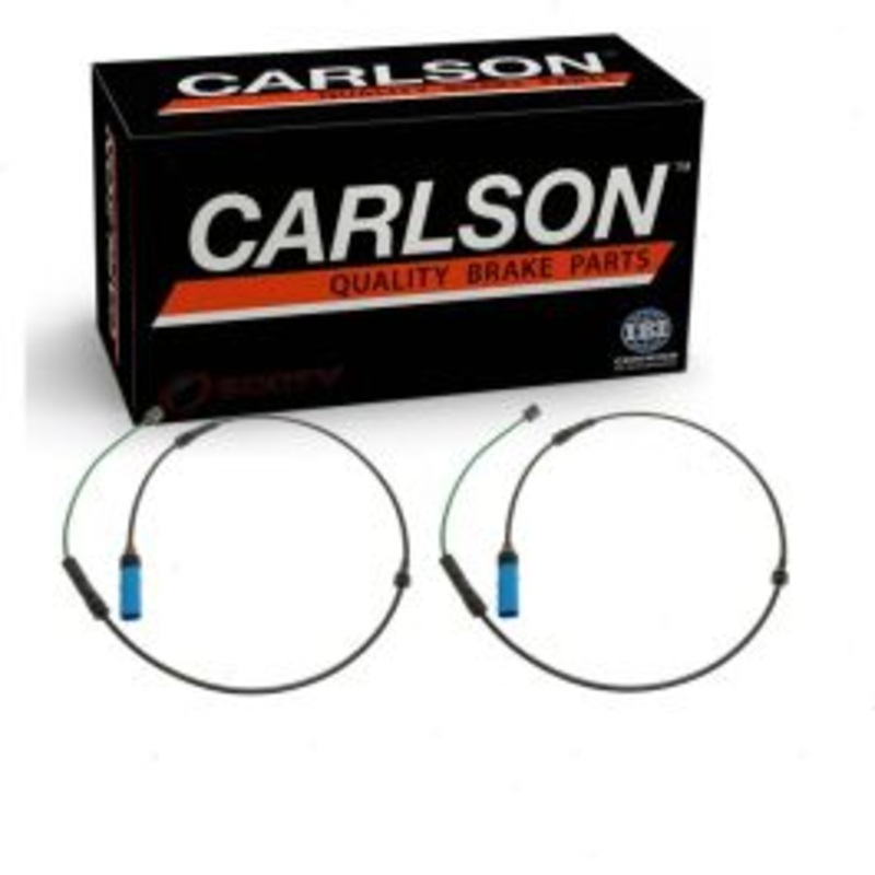 2 pc Carlson Front Disc Brake Pad Wear Sensors for 2017-2022 BMW 740i xDrive