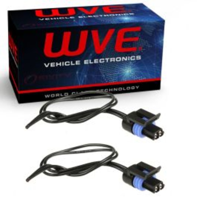2 pc Wells WVE Rear ABS Wheel Speed Sensor Connectors for 1997-2014 GMC Savana 2500 Savana 3500