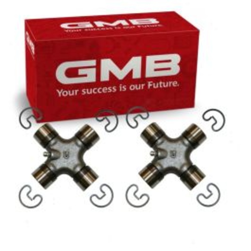 2 pc GMB Rear Shaft All Universal Joints for 2004 Ford F-150 Heritage