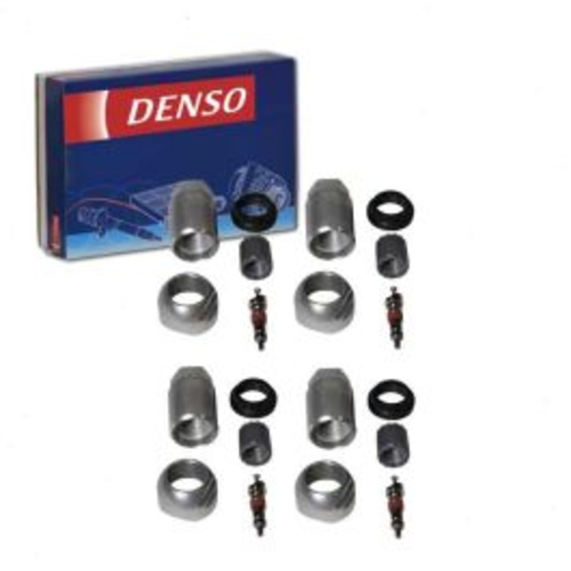 4 pc DENSO TPMS Sensor Service Kits for 2008-2012 Dodge Challenger