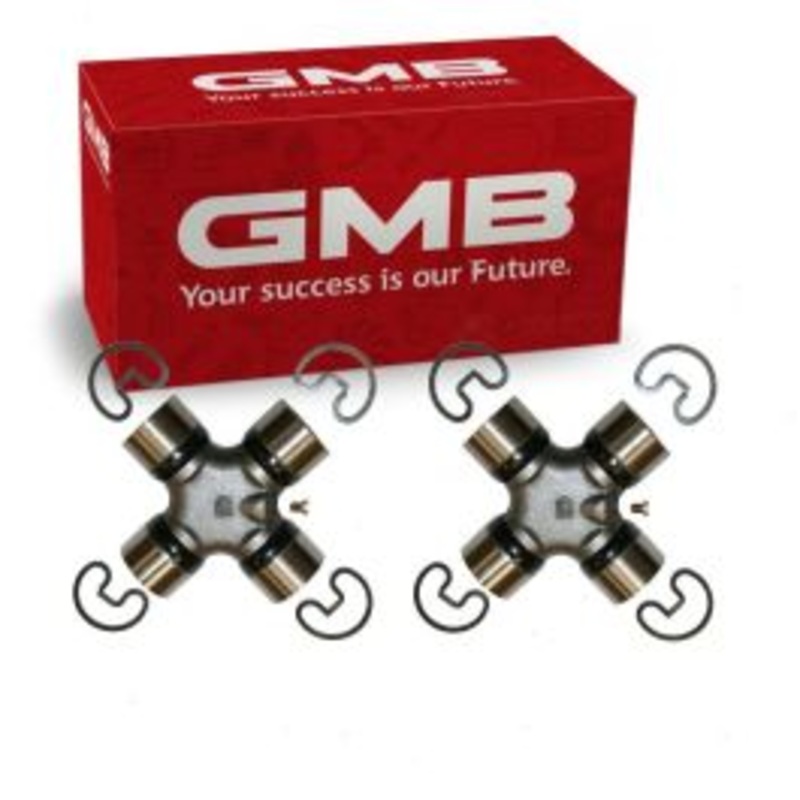 2 pc GMB Front Shaft Rear Center Universal Joints for 1975-1976 Chevrolet K20 Suburban
