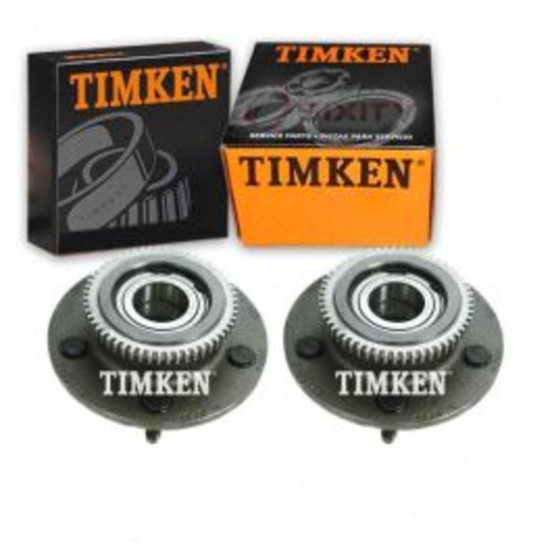 2 pc Timken Front Wheel Bearing Hub Assemblys for 2000-2001 Dodge Ram 1500