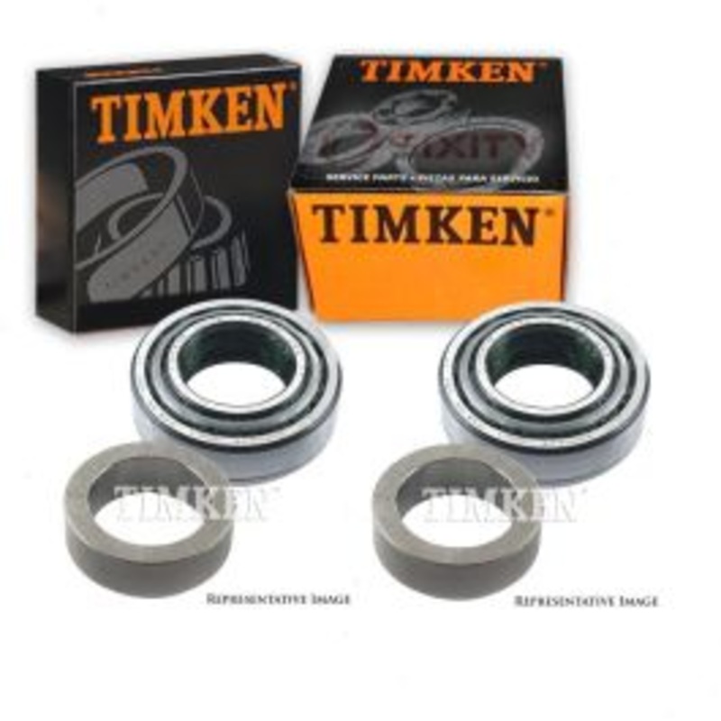 2 pc Timken Rear Inner Wheel Bearing and Race Sets for 1987-1989 Jeep Wrangler