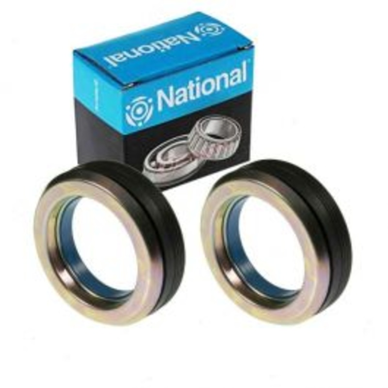 2 pc National Front Outer Axle Shaft Seals for 2003-2004 Ford F-350 Super Duty