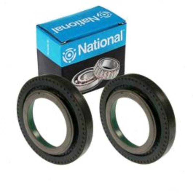 2 pc National Front Outer Axle Shaft Seals for 2005-2018 Ford F-250 Super Duty