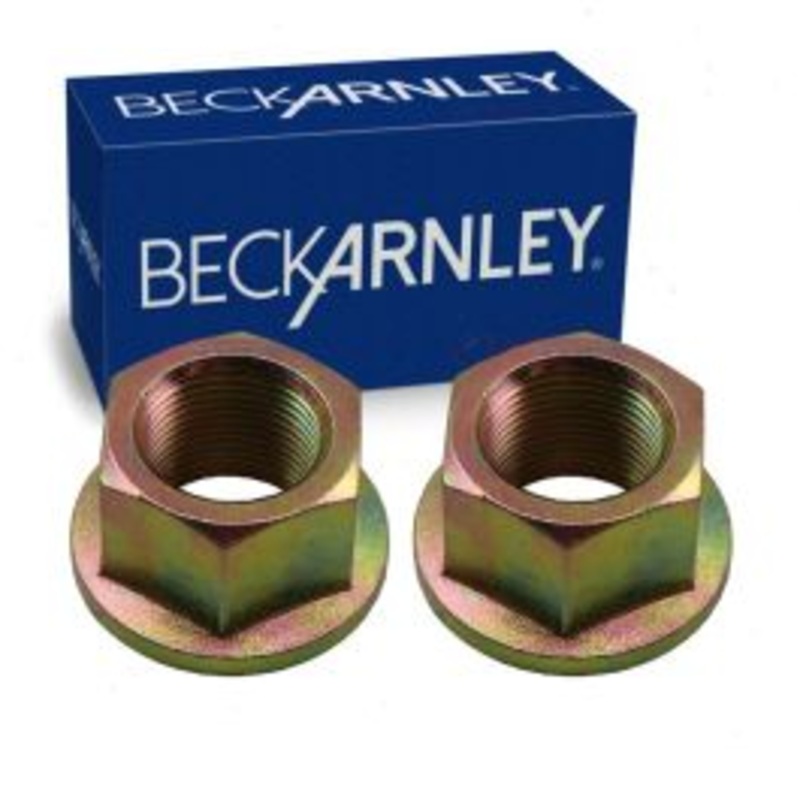 2 pc Beck/Arnley Rear Axle Nuts for 2000-2006 Nissan Sentra
