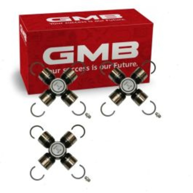 3 pc GMB Rear Shaft All Universal Joints for 1974-1993 Dodge Ramcharger
