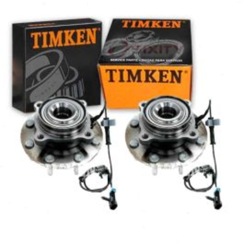 2 pc Timken Front Wheel Bearing Hub Assemblys for 2007-2010 GMC Sierra 2500 HD