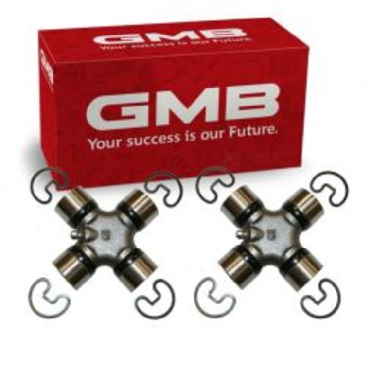 2 pc GMB Front Shaft All Universal Joints for 1963-1965 Jeep J-330
