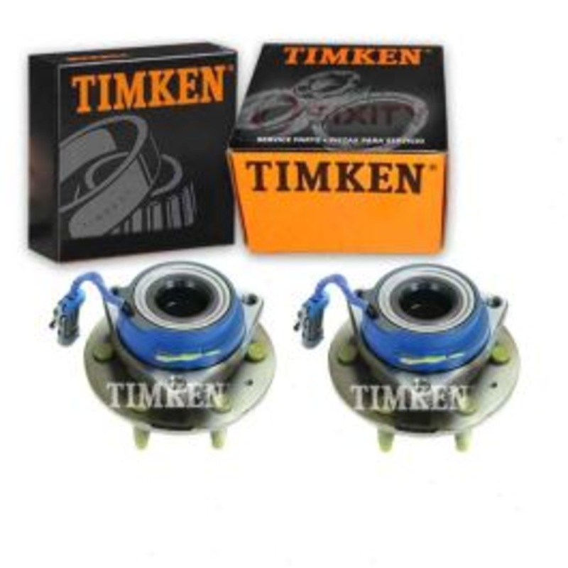 2 pc Timken Rear Wheel Bearing Hub Assemblys for 2004-2009 Cadillac SRX