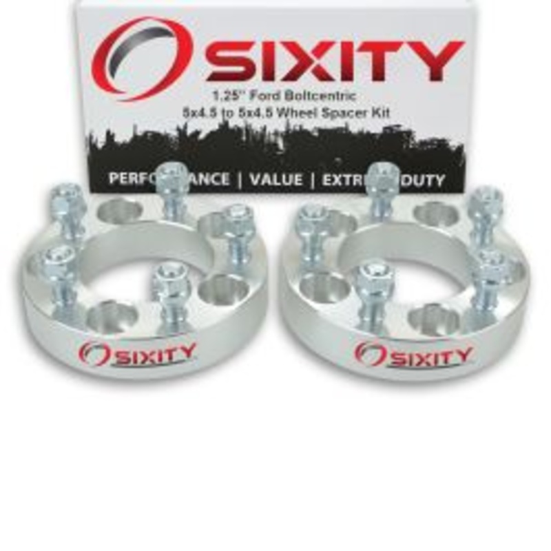 Sixity 2 pc 1.25" Thick Wheel Spacers - Ford Crown Victoria Edge - 5x4.5