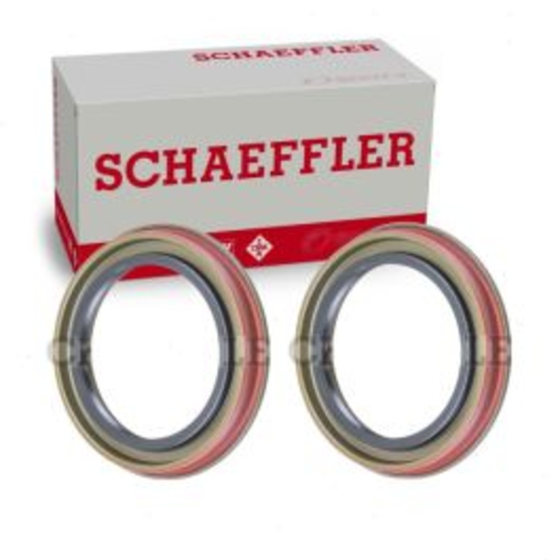 2 pc Schaeffler Rear Wheel Seals for 1986-1990 Dodge Ramcharger