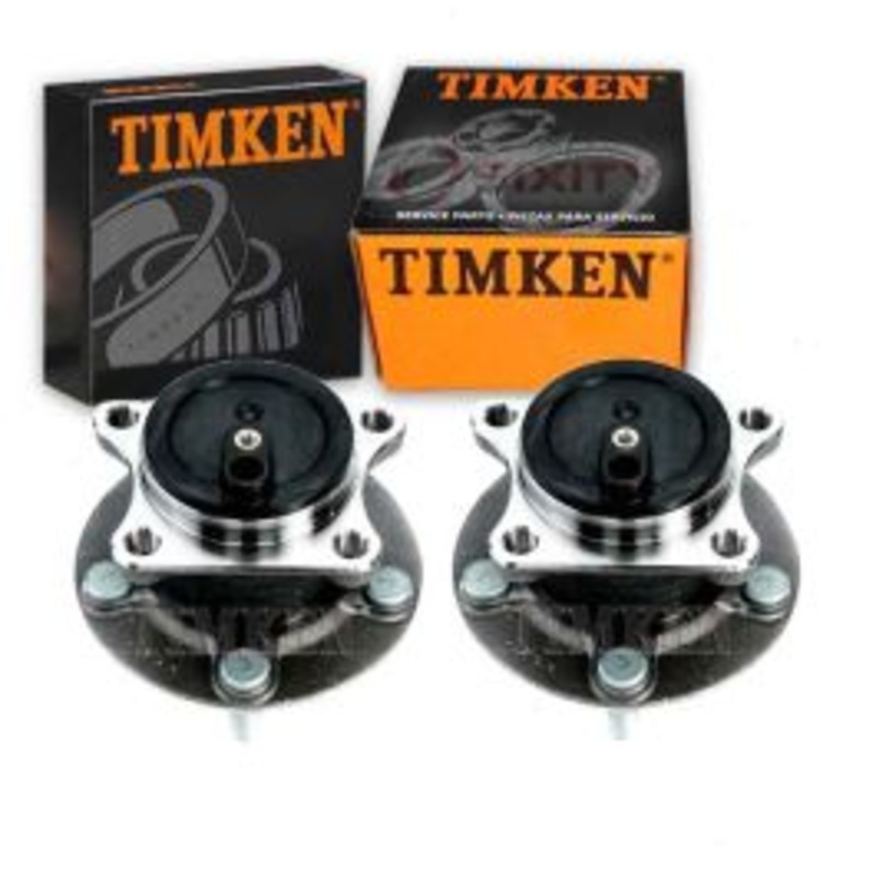 2 pc Timken Rear Wheel Bearing Hub Assemblys for 2009-2013 Mazda 6