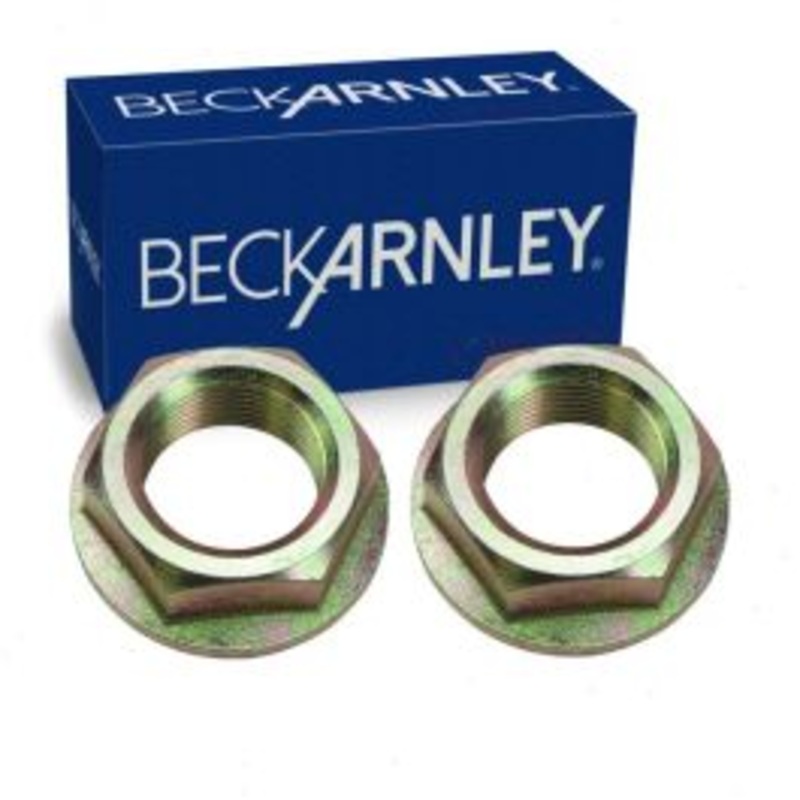 2 pc Beck/Arnley Rear Axle Nuts for 2011-2014 Ford Edge 2.0L 3.5L 3.7L L4 V6