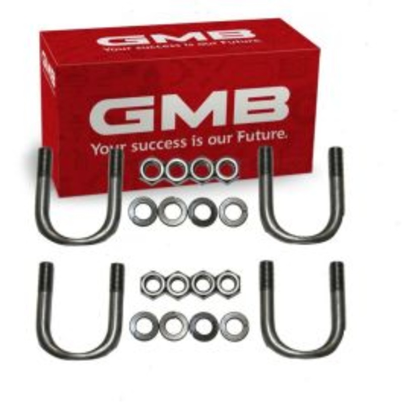 2 pc GMB Rear Shaft All Universal Joint U-Bolt Kit for 1969-1975 Pontiac Firebird