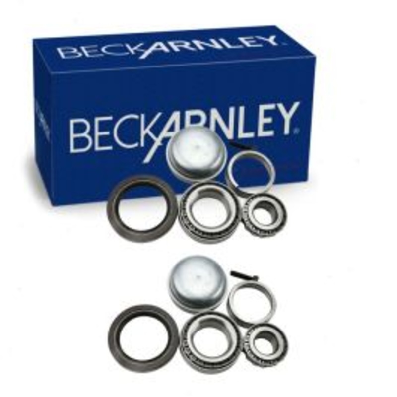 2 pc Beck/Arnley Front Wheel Bearing Kit for 2012-2015 Mercedes-Benz SLK250 1.8L L4