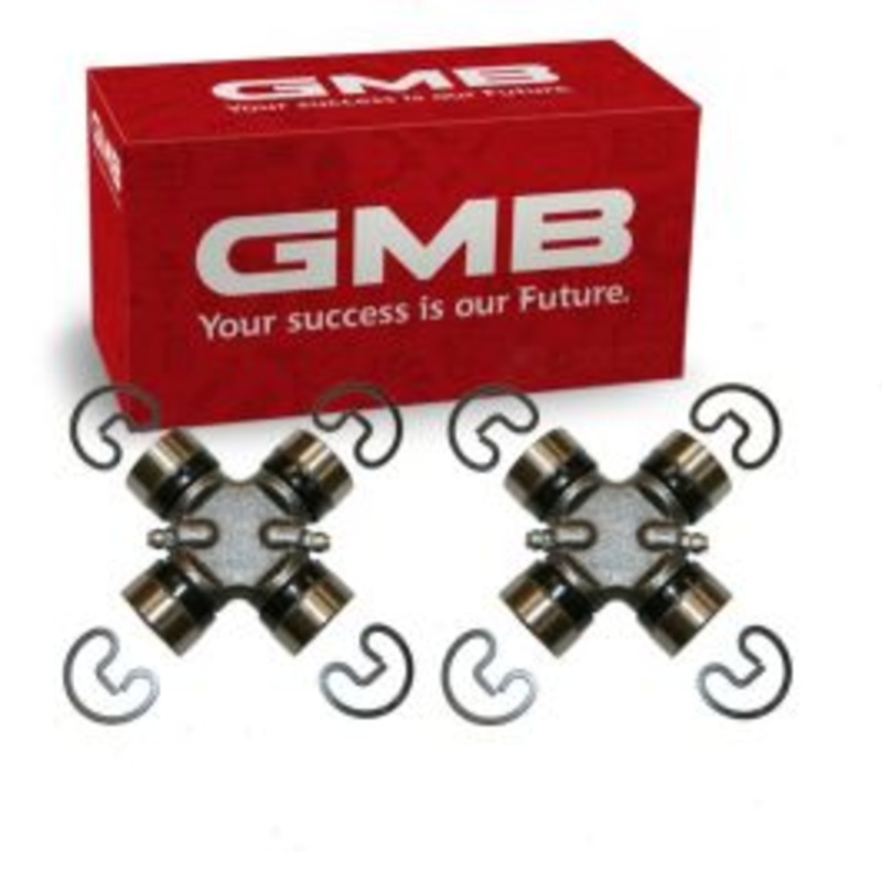2 pc GMB Front Shaft All Universal Joints for 1950-1962 Land Rover Land Rover