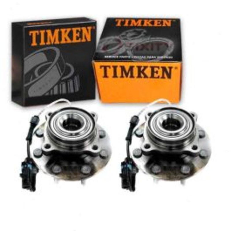 2 pc Timken Front Wheel Bearing Hub Assemblys for 2002-2006 Chevrolet Avalanche 2500