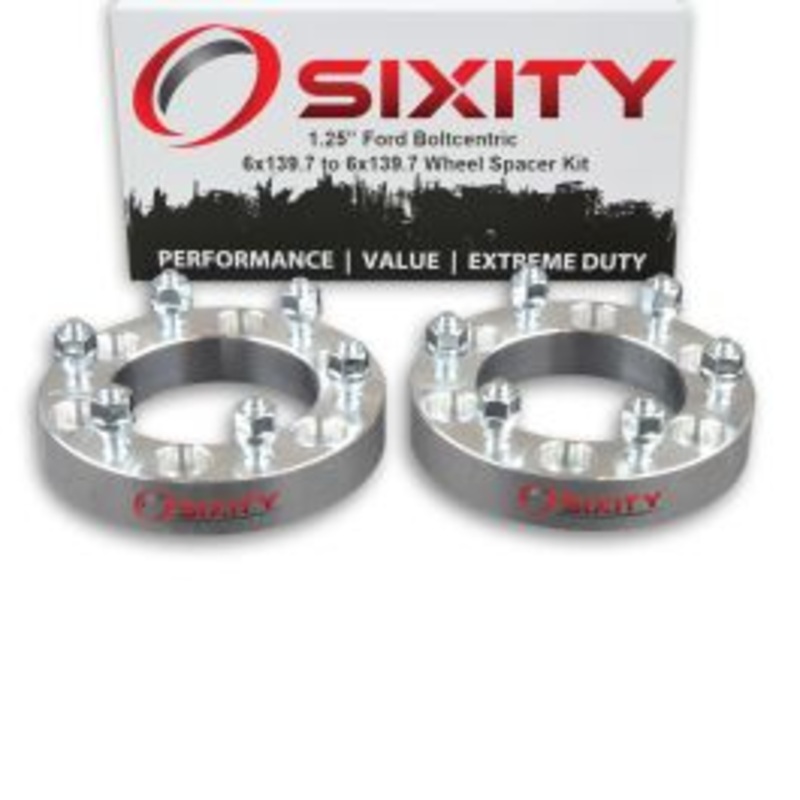 Sixity 2 pc 1.25" Thick Wheel Spacers - Ford Courier - 6x139.7mm
