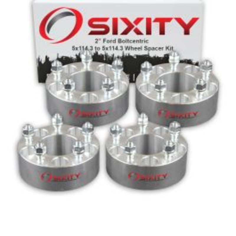 Sixity 4 pc 2" Thick Wheel Spacers - Ford Taurus Escape Fusion - 5x114.3mm