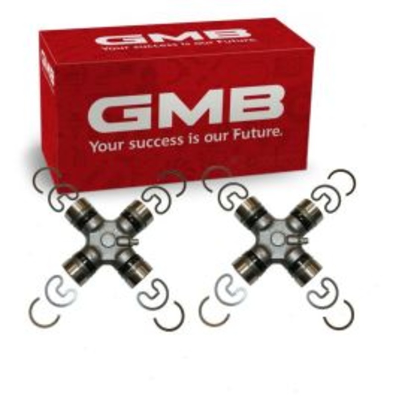 2 pc GMB Front Shaft Rear Center Universal Joints for 1994-1999 Dodge Ram 1500