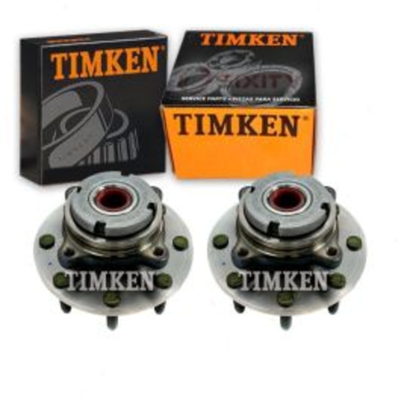 2 pc Timken Front Wheel Bearing Hub Assemblys for 1999 Ford F-250 Super Duty