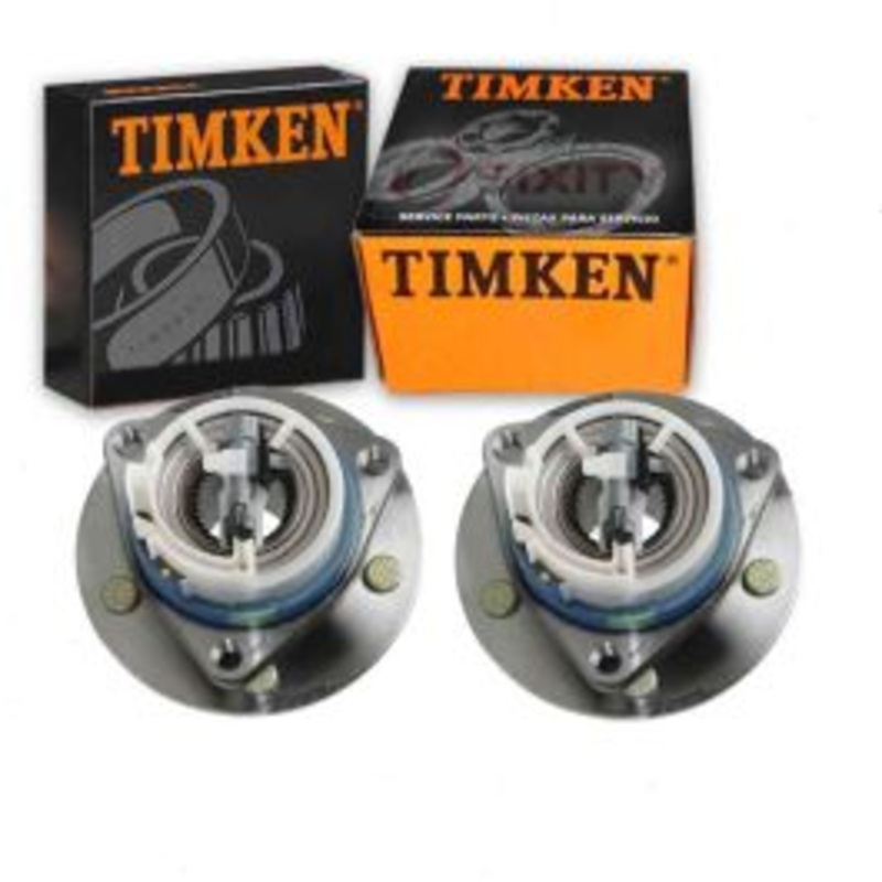 2 pc Timken Rear Wheel Bearing Hub Assemblys for 2002-2004 Oldsmobile Silhouette