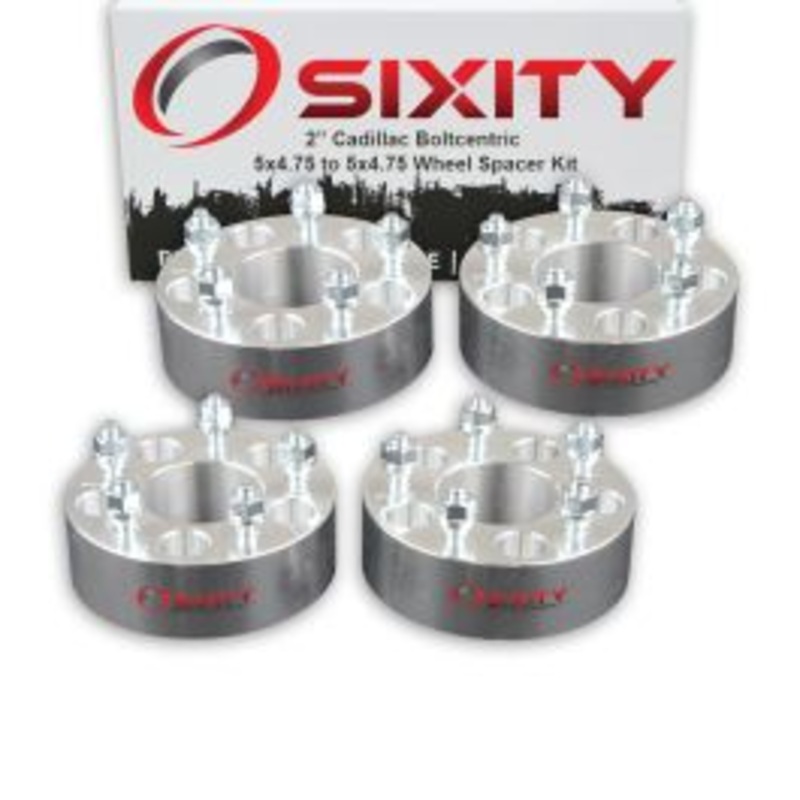 Sixity 4 pc 2" Thick Wheel Spacers - Cadillac El Dorado XLR - 5x4.75