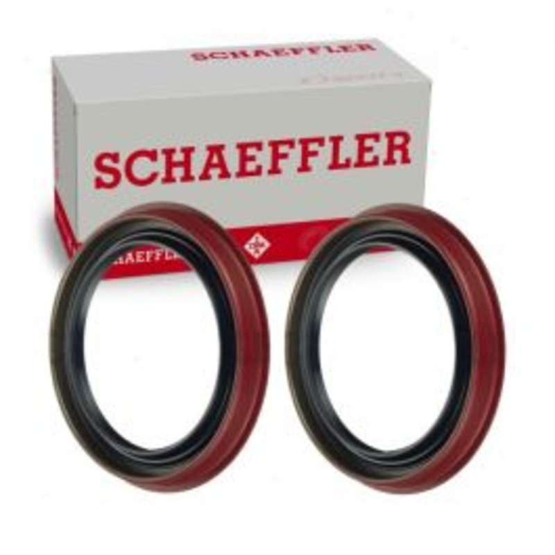 2 pc Schaeffler Front Wheel Seals for 1975-1983 Ford E-100 Econoline Club Wagon