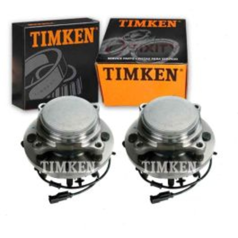 2 pc Timken Front Wheel Bearing Hub Assemblys for 2009-2010 Dodge Ram 2500