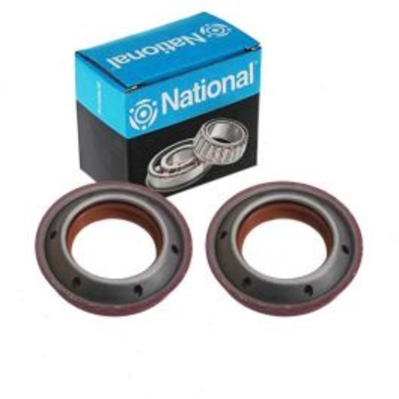 2 pc National Rear Axle Shaft Seals for 1988-1990 Pontiac 6000