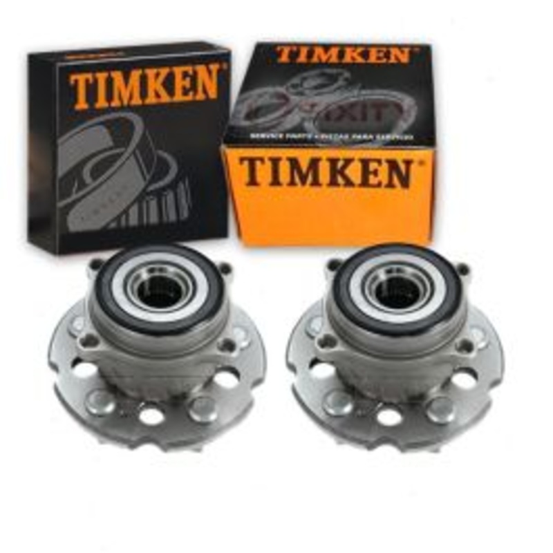 2 pc Timken Rear Wheel Bearing Hub Assemblys for 2010-2013 Acura ZDX