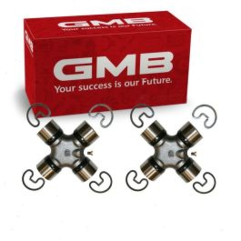 2 pc GMB Front Shaft All Universal Joints for 1998-2001 Dodge Dakota