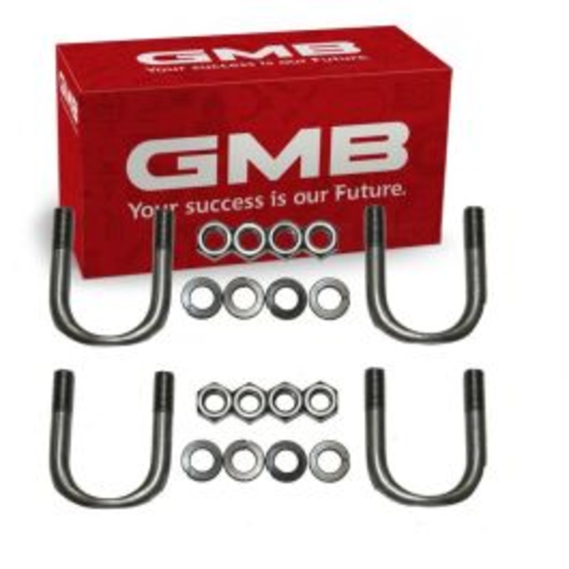 2 pc GMB Rear Shaft All Universal Joint U-Bolt Kit for 1957-1960 Ford Ranchero