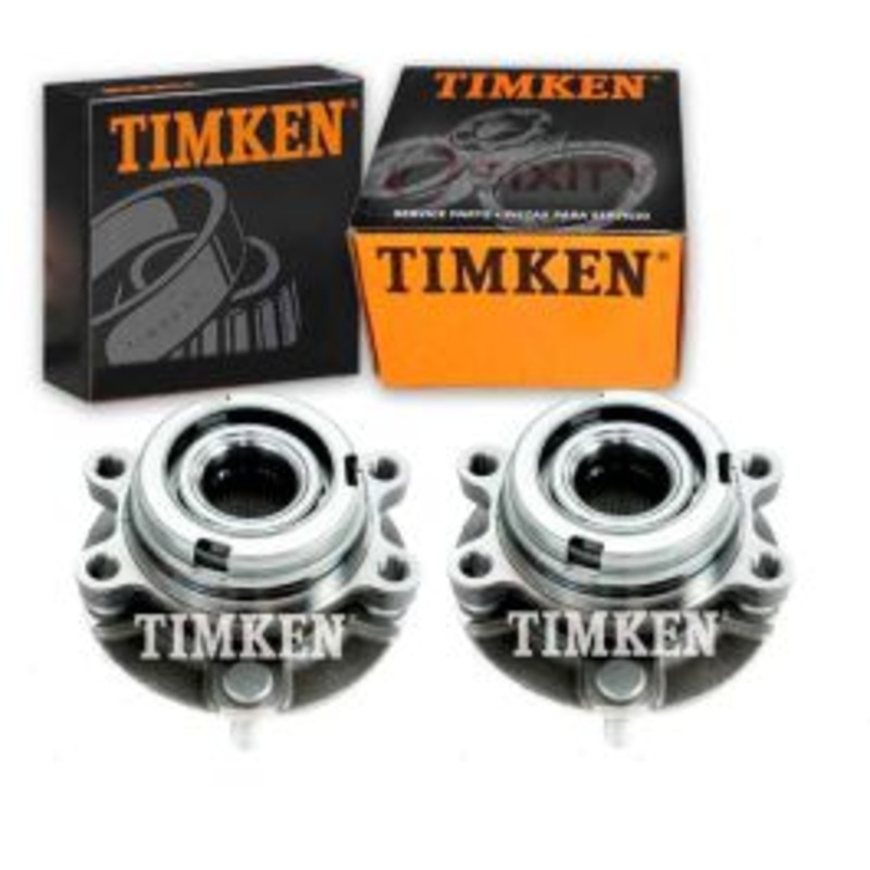 2 pc Timken Front Wheel Bearing Hub Assemblys for 2013-2018 Nissan Pathfinder